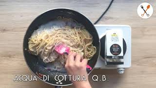 spaghetti con nocciole