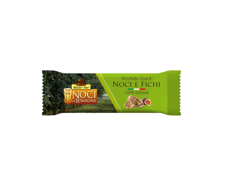 Morbido Snack Noci e Fichi- 30g- Noci di Romagna